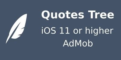 Quotes Tree - iOS Source Code