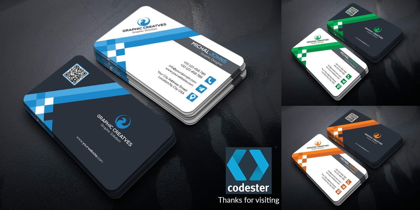 Corporate Business Card Template
