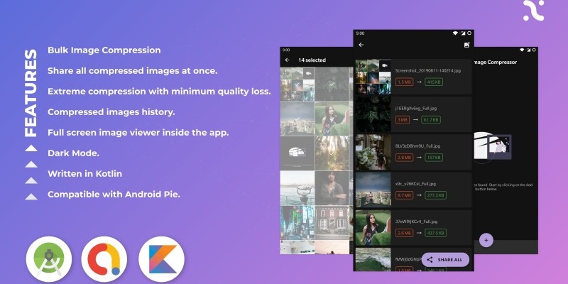 Bulk Image Compressor - Android Source Code