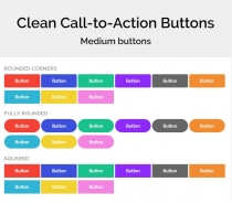 Clean Call-to-Action Buttons Screenshot 1