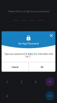 Calculator Vault  - Android Source Code Screenshot 5