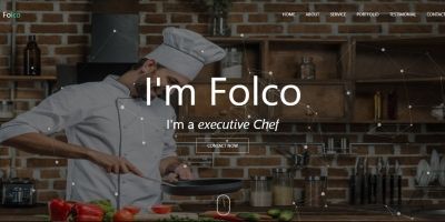 Folco - Personal Portfolio Responsive Template