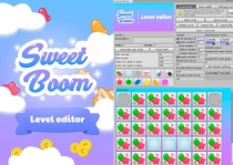 Sweet Boom - Match 3 Unity Template Screenshot 2