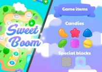 Sweet Boom - Match 3 Unity Template Screenshot 13