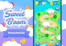 Sweet Boom - Match 3 Unity Template Screenshot 14