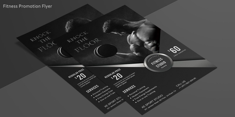 Modern Fitness Promotion Flyer