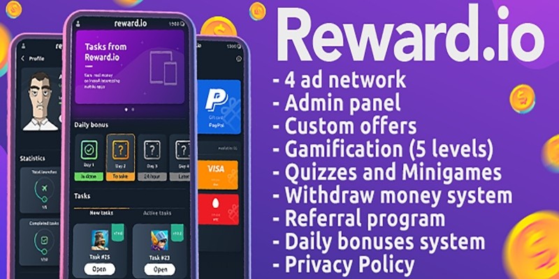 Reward.io – Exclusive Reward App For Android