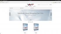 VamShop - React Shopping Cart CMS Screenshot 12