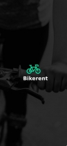 Bike Rental App UI - Modern Design Screenshot 1