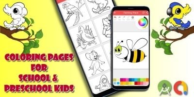 Kids Coloring App Android Source Code