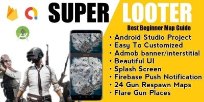 Super  Looter - Map Guide For PUBG Android
