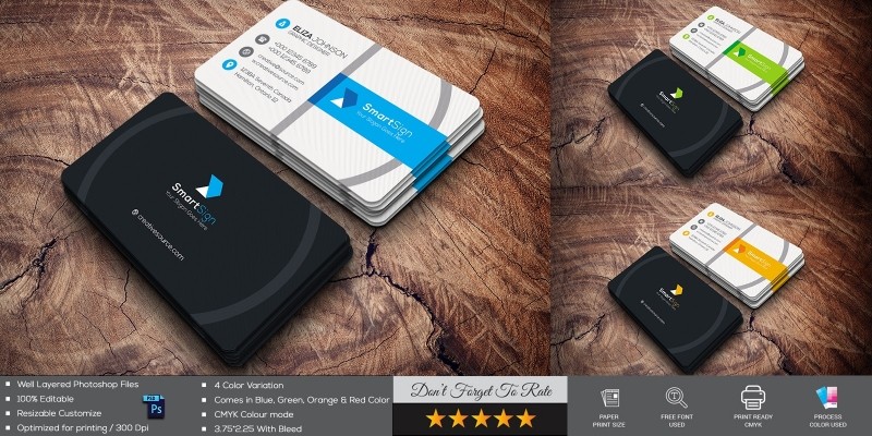 Business Card Clean Design Template