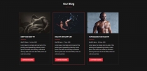 GetFit Gym - Responsive Fitness Club HTML Template Screenshot 4