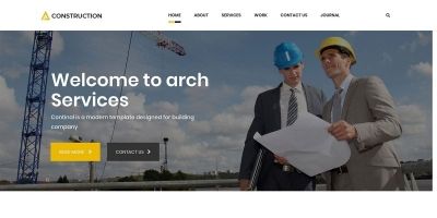 Arch - Construction Building WordPress Theme