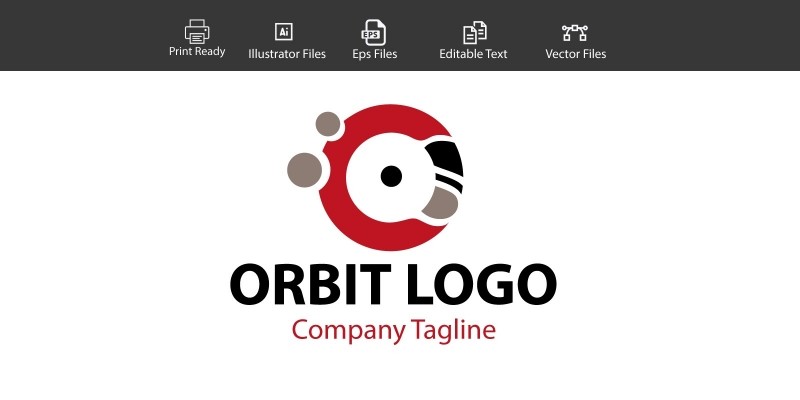 Orbit Company Logo - Letter O