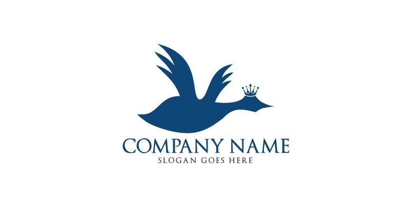 Elegant Dove Logo Design