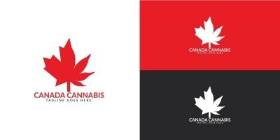 Canada Cannabis Logo Design