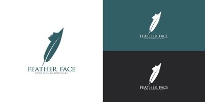 Feather Face Logo