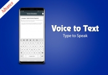 Voice To Text Dictation Android Source Code Screenshot 2