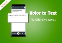 Voice To Text Dictation Android Source Code Screenshot 3