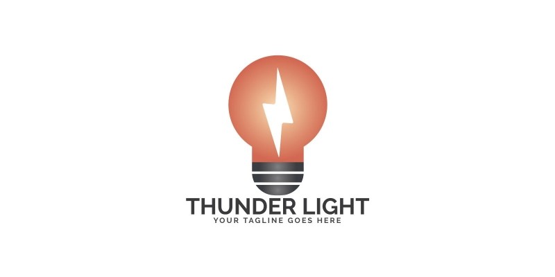 Thunder Light Logo Design