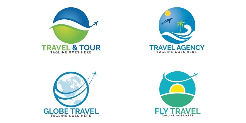 Travel Logos Set Design
