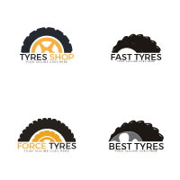 Set Of Tyres Logo Designs