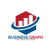 Business Graph Vector Logo Design