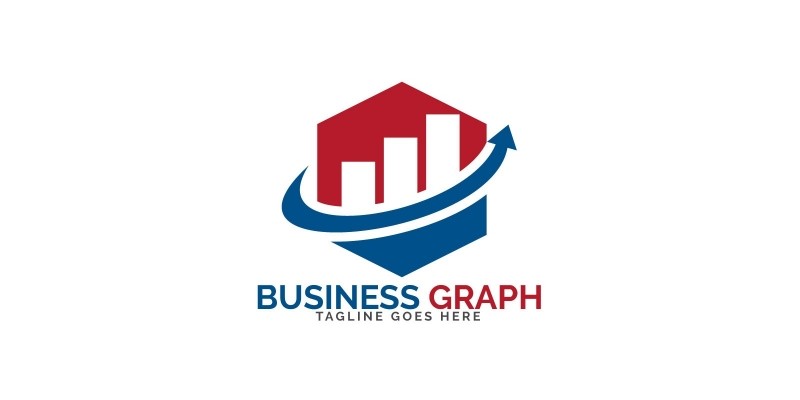 Business Graph Vector Logo Design