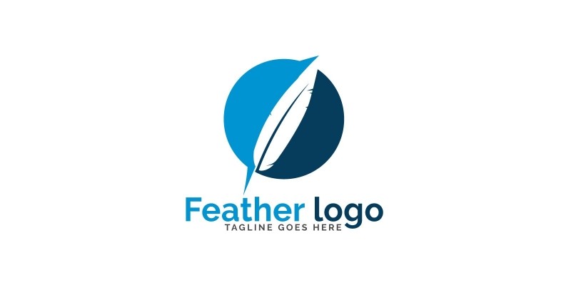 Feather Logo Design