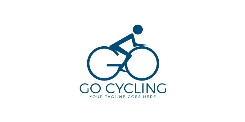 GO Bicycle Logo Design