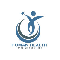 Human Star Logo Design