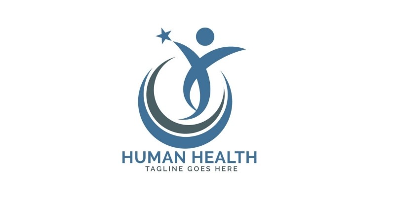 Human Star Logo Design