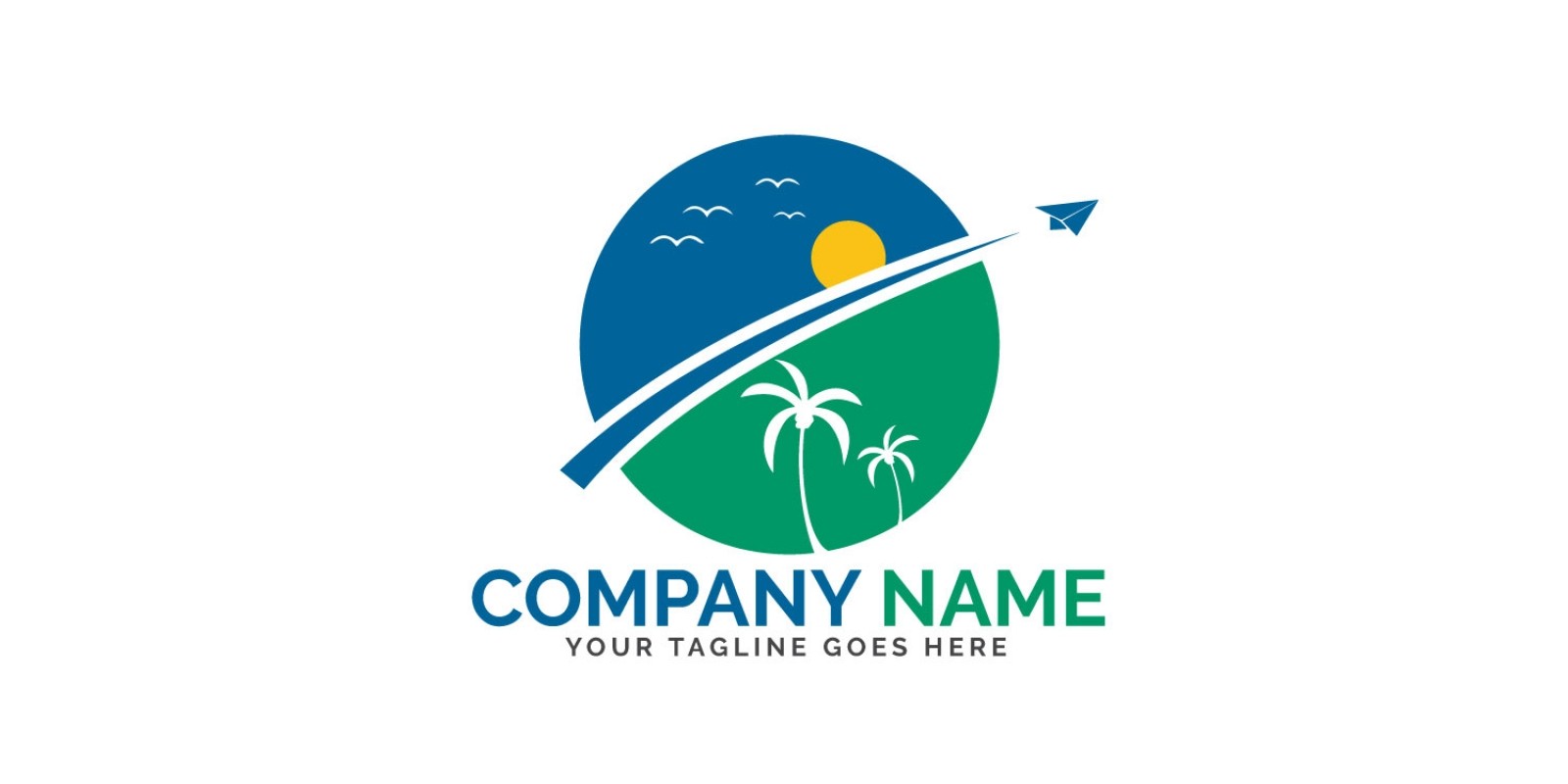 tourism logo template