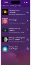 Astrozodia - iOS Source Code Screenshot 2