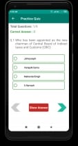 MCQ Quiz Application Android Source Code Screenshot 2
