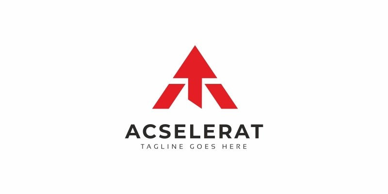 Acselerat A Letter Logo