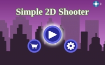Simple 2d Shooter - Unity Game Screenshot 1