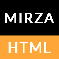 Mirza - Creative Resume Portfolio HTML5 Template