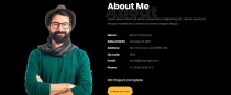 Mirza - Creative Resume Portfolio HTML5 Template Screenshot 2