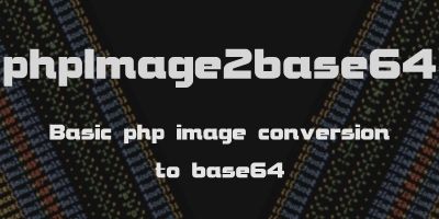 phpImg2b64 - Image To Base64 PHP