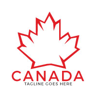 Maple Leaf Canada  Logo Design