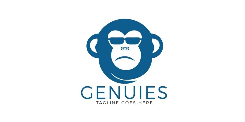 Genius Monkey Logo Design