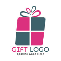 Gift Box Logo Design