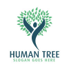 Human Tree Logo Design