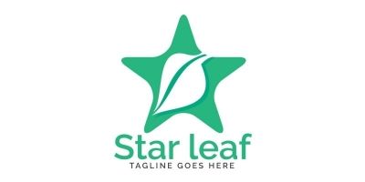 Star Leaf Logo Design