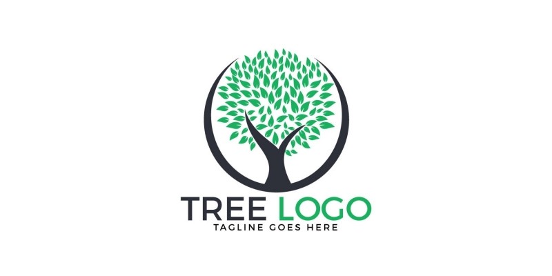 Green Tree Logo Design