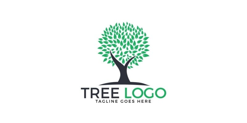 Green Tree Logo Design