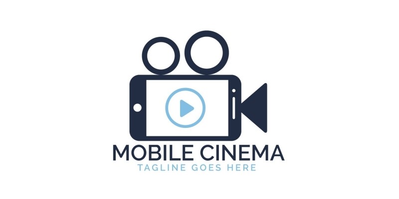 Mobile Cinema Logo Design