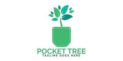 Pocket Tree Logo Design